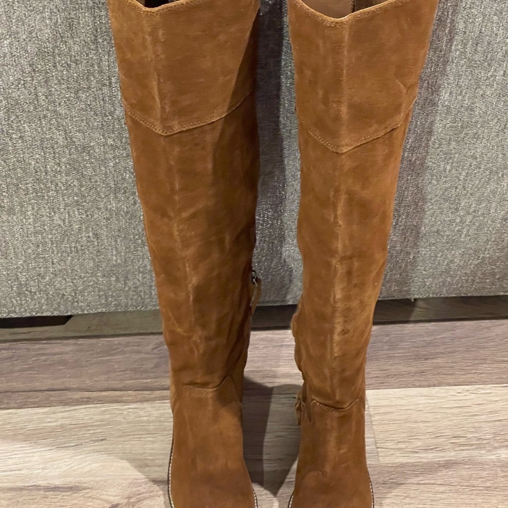 Steve Madden Brown Suede Over-the-Knee Boots